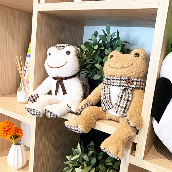 かえるのピクルス ビーンドール ブラウンチェック BD BE