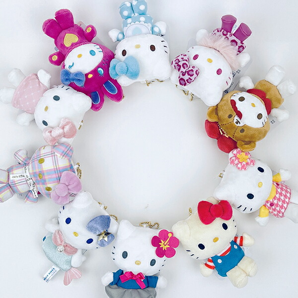 サンリオ ハローキティ マスコットコレクション タータン ピンク