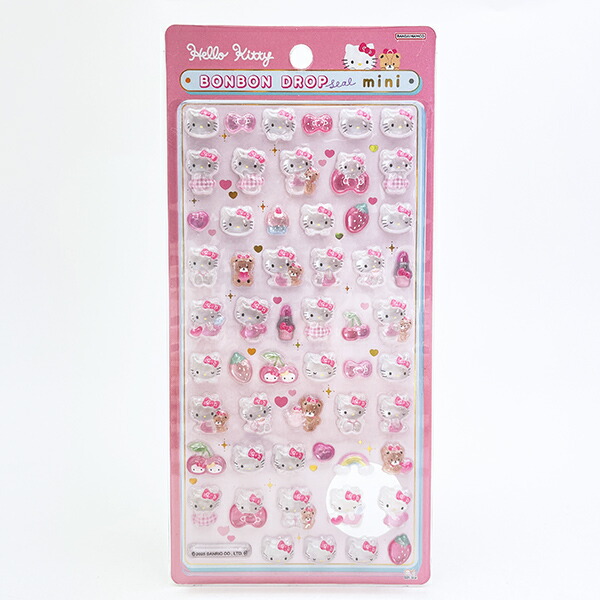 会員様限定】 サンリオ ハローキティ ボンボンドロップシールミニ