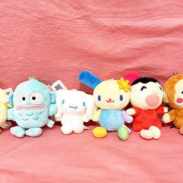 サンリオ みんなのたあ坊 足ぶら キーチェーンマスコット ぬいぐるみ
