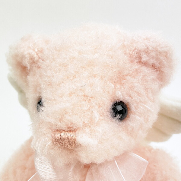 ぬいぐるみ エンジェルベア ライトピンク マスコット 人形 インテリア