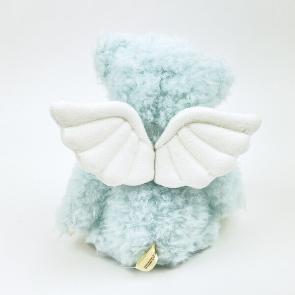 ぬいぐるみ エンジェルベア ライトブルー マスコット 人形 インテリア