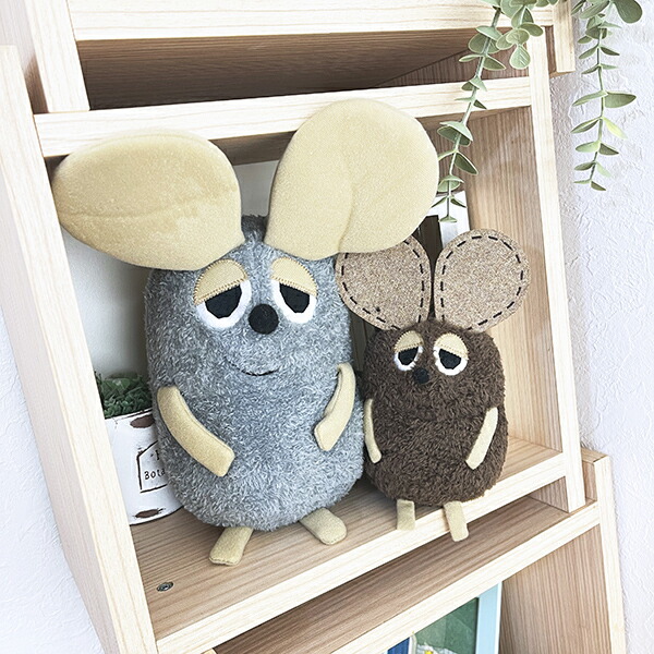 レオ・レオニ いろいろフレデリック ぬいぐるみ(M) グレー