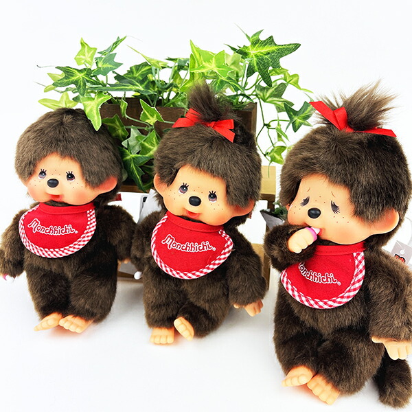 モンチッチ プレミアムスタンダード 女の子 泣き ぬいぐるみ(S) ブラウン