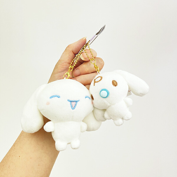サンリオ シナモロール ミルク ニコぬいキーホルダー マスコット