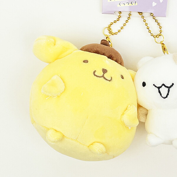 サンリオ ポムポムプリン マフィン ニコぬいキーホルダー マスコット