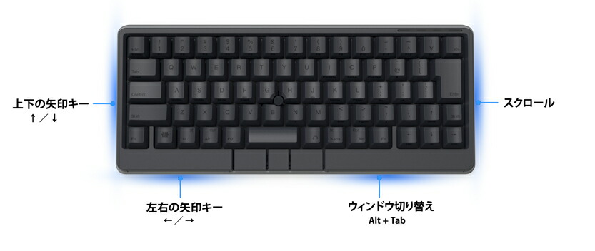 楽天市場】HHKB Studio 英語配列/墨 メカニカルキーボード