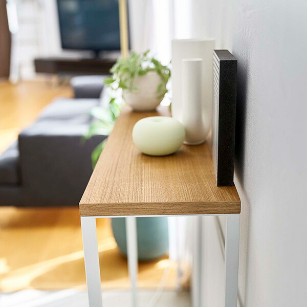 楽天市場】山崎実業 tower タワー コンソールテーブル ホワイト 5164