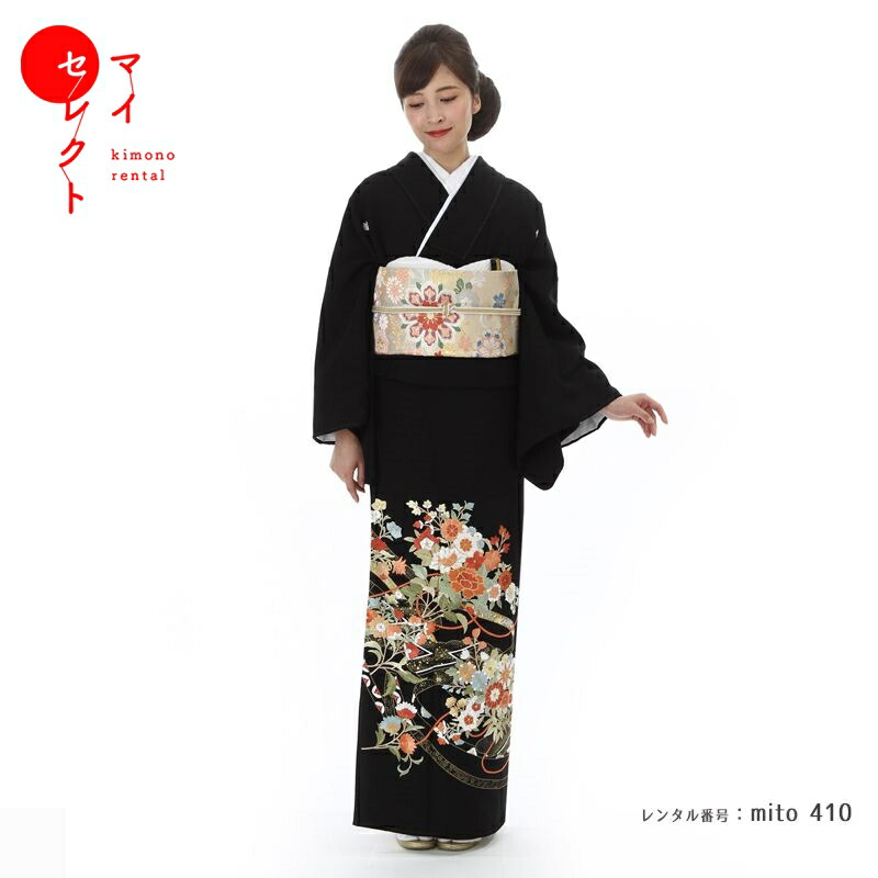 楽天市場】【レンタル】 留袖 総刺繍 ハイクラス プレミアム mito_410