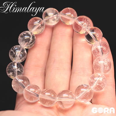 楽天市場】パワーストーン ブレスレット ヒマラヤ水晶 水晶