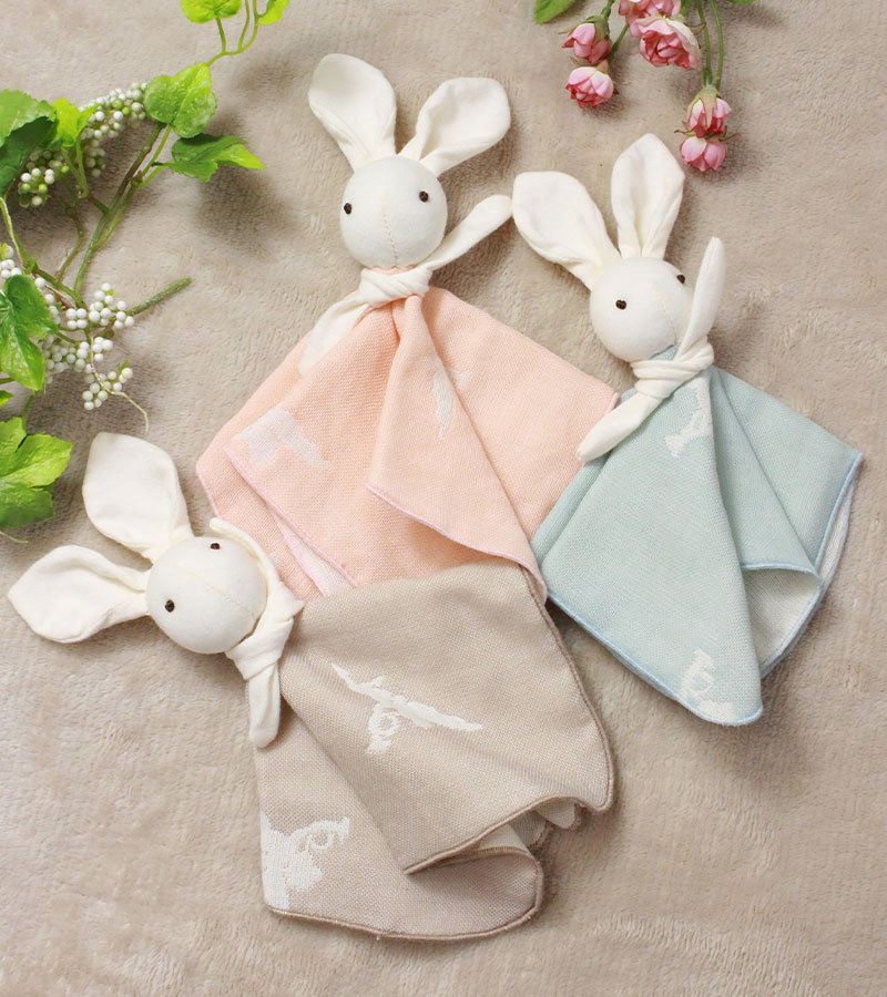 楽天市場】【日本製】優しい音色の鈴入り♪ うさぎのにぎにぎ《3重