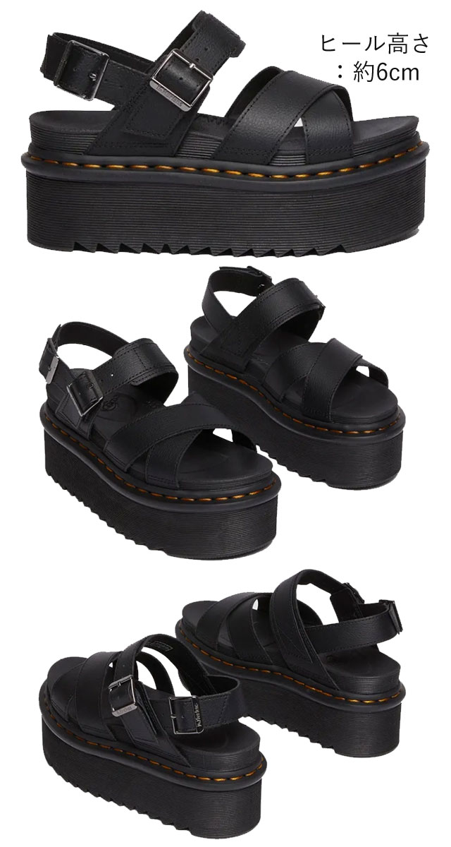 楽天市場】ドクターマーチン 厚底靴 サンダル レディース クロス