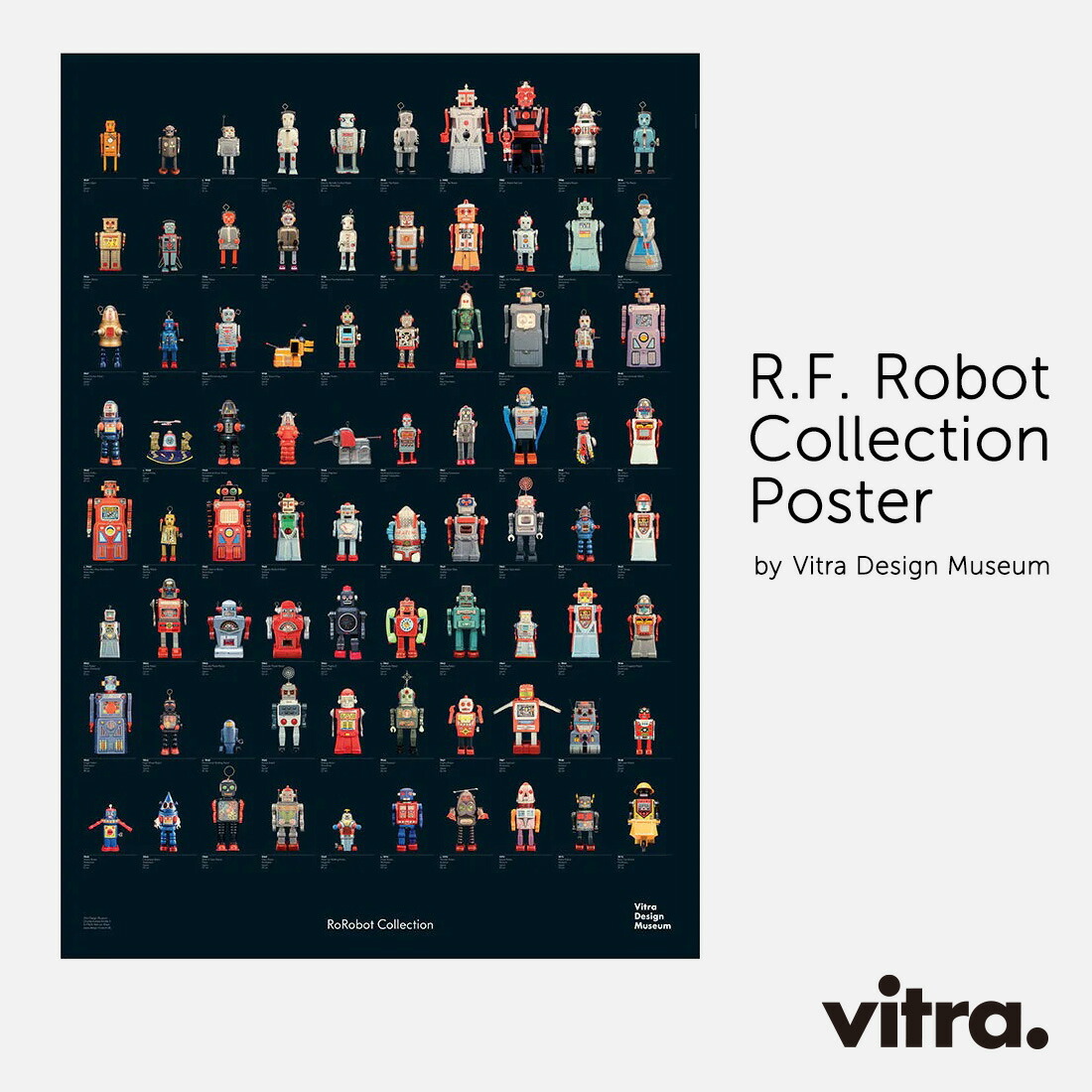 楽天市場】vitra Design Museum ロボットコレクションポスター Robot