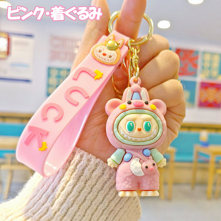 楽天市場】【選べる6種】ラブブ キーホルダー labubu キーホルダー