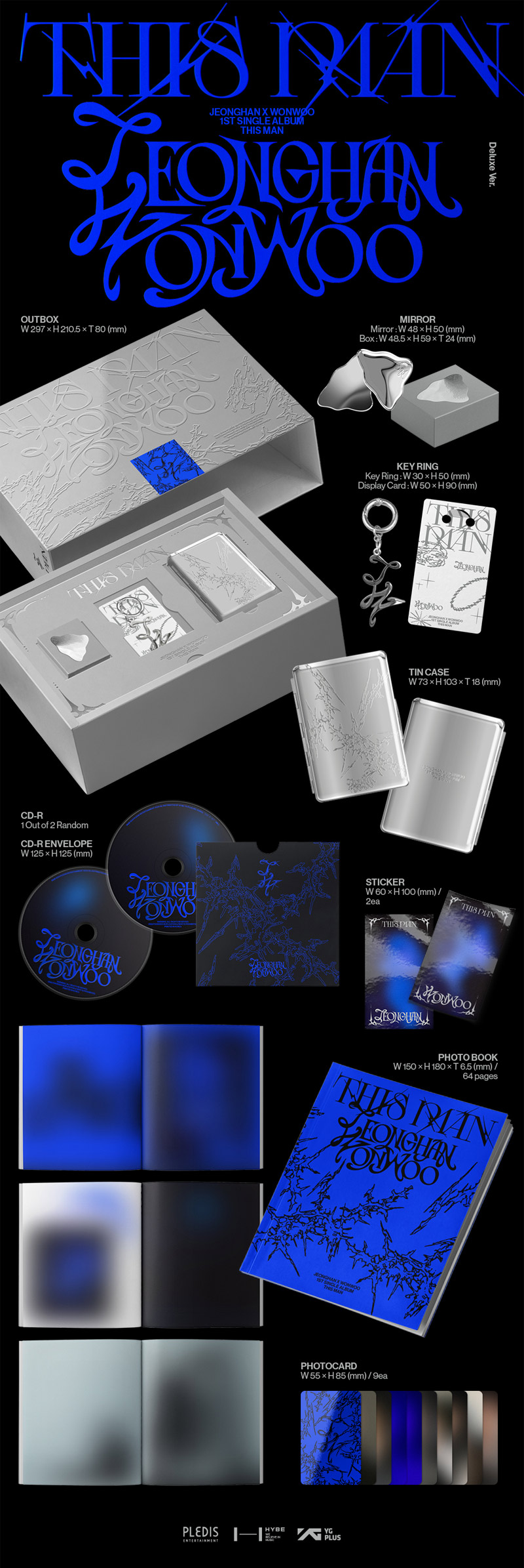 楽天市場】SEVENTEEN JEONGHAN X WONWOO Deluxe Ver [ THIS MAN ] 1st