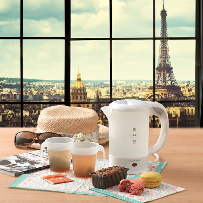 楽天市場】【トラベルグッズ】【海外対応】 YAZAWA トラベル電気ケトル