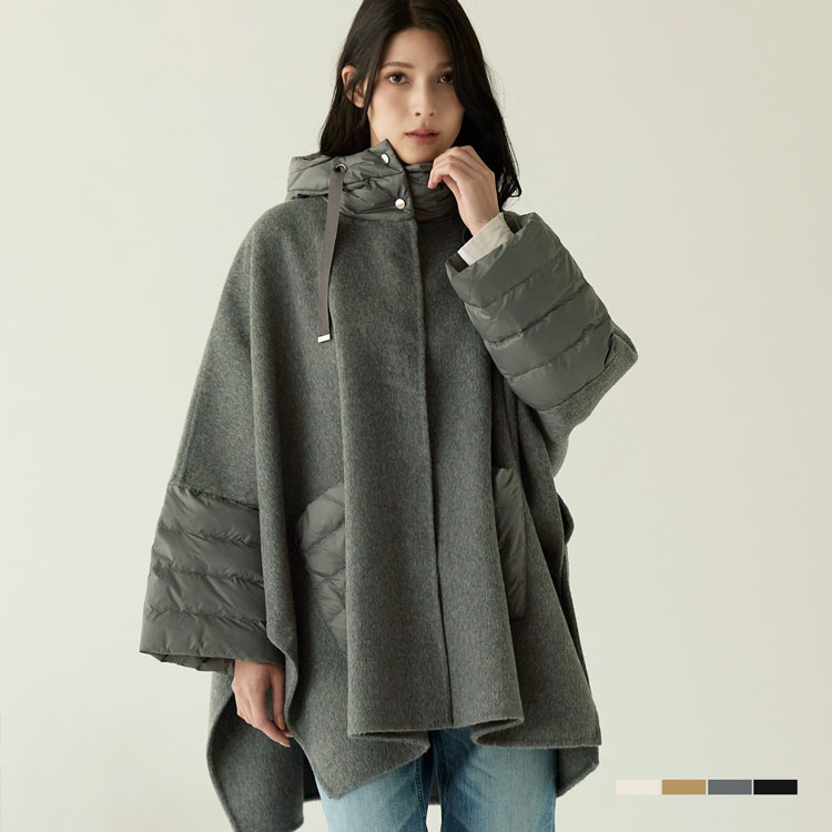 楽天市場】【10%offクーポン】ポンチョ ケープポンチョ フード付き