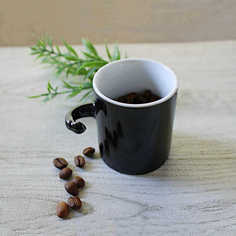 楽天市場】【アウトレット】ブラックhandハンドル デミタスカップ(Φ5