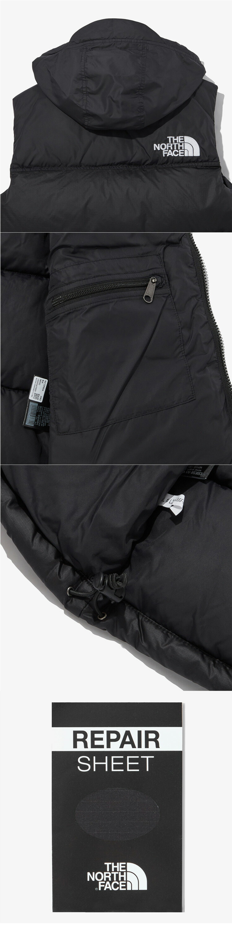 楽天市場】【正規品】 ノースフェイス ダウンベスト W'S 1996 ECO