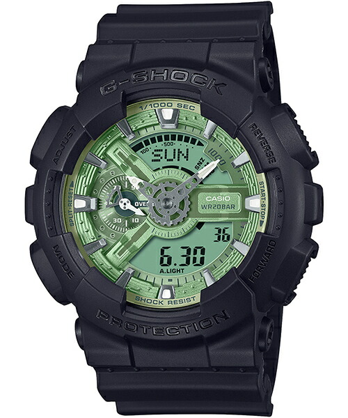 楽天市場】G-SHOCK メタリックカラーダイヤル GA-110CD-1A2JF メンズ