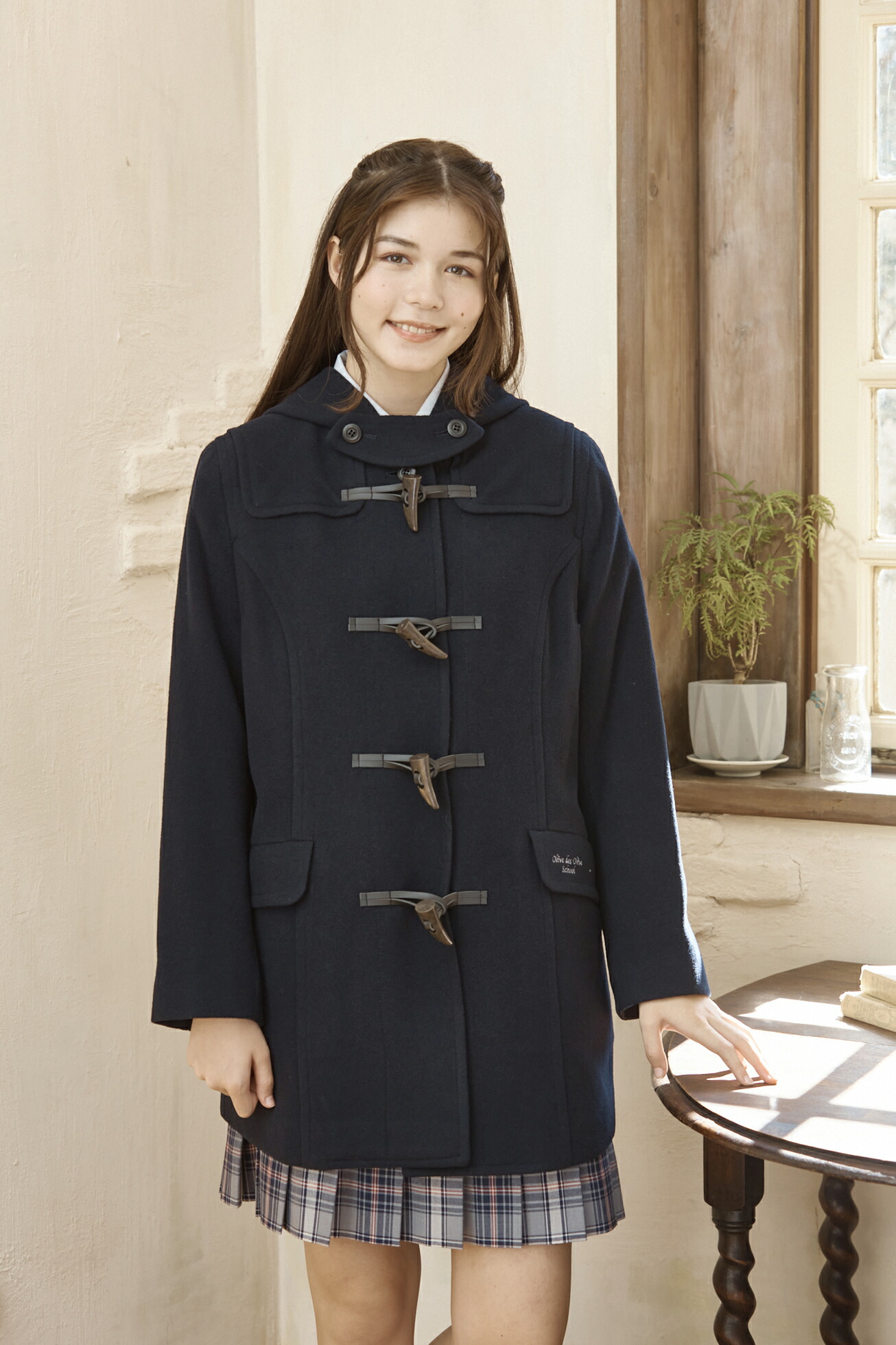 楽天市場】【 トンボ公式 】 ダッフルコート 女子 女性 オリーブデ