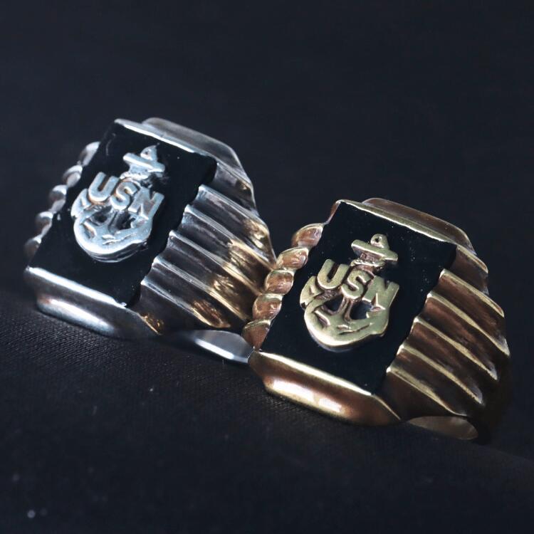 CUSHMAN クッシュマン 29381 U.S.N. BRASS RING BRASS 米海軍ブラス