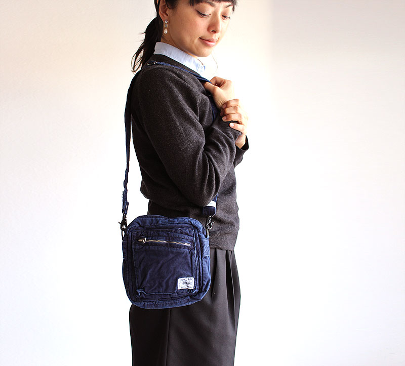 PORTER ポーター ディープブルー ショルダーバッグ | TOZAI NANBOKUYA