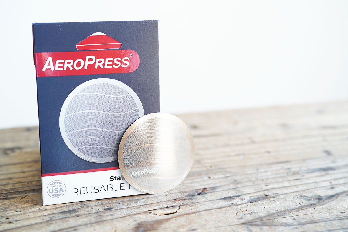 AeroPress® Stainless Steel Filterエアロプレス ステンレス