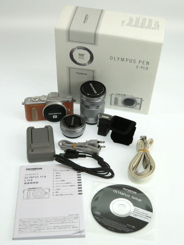 OLYMPUS】オリンパス『OLYMPUS PEN E-PL8 EZダブルズームキット