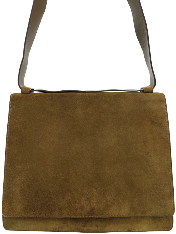 GUCCI】グッチ『スエード メッセンジャーバッグ』397657 メンズ