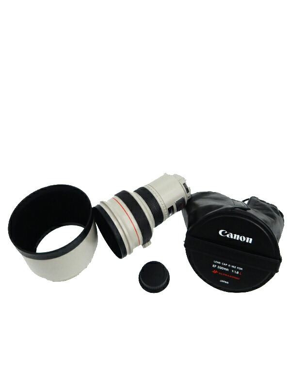 キヤノン『EF200mm F1.8L USM』1988年 望遠 単焦点レンズ 大口径200mm