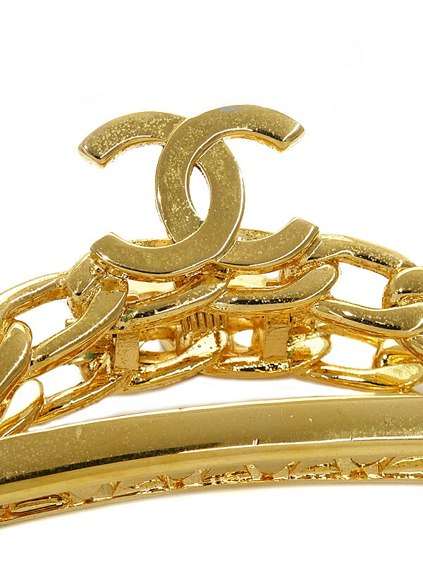 CHANEL】シャネル『1998年 ココマーク ヘアクリップ』ヘアアクセサリー
