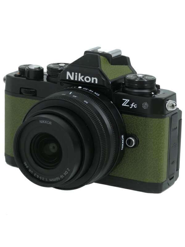 Nikon】ニコン『Z fc 16-50 VR レンズキット ブラック/オリーブ