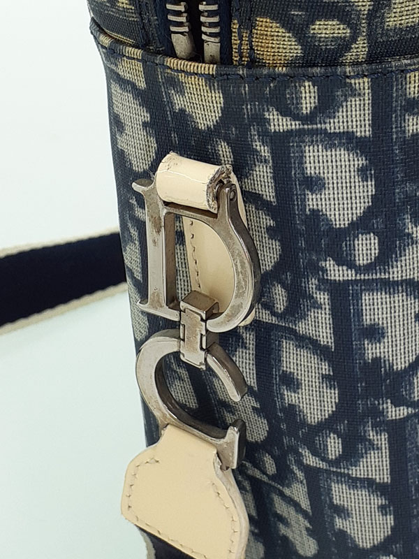 Christian Dior】クリスチャンディオール『トロッター柄 ショルダー