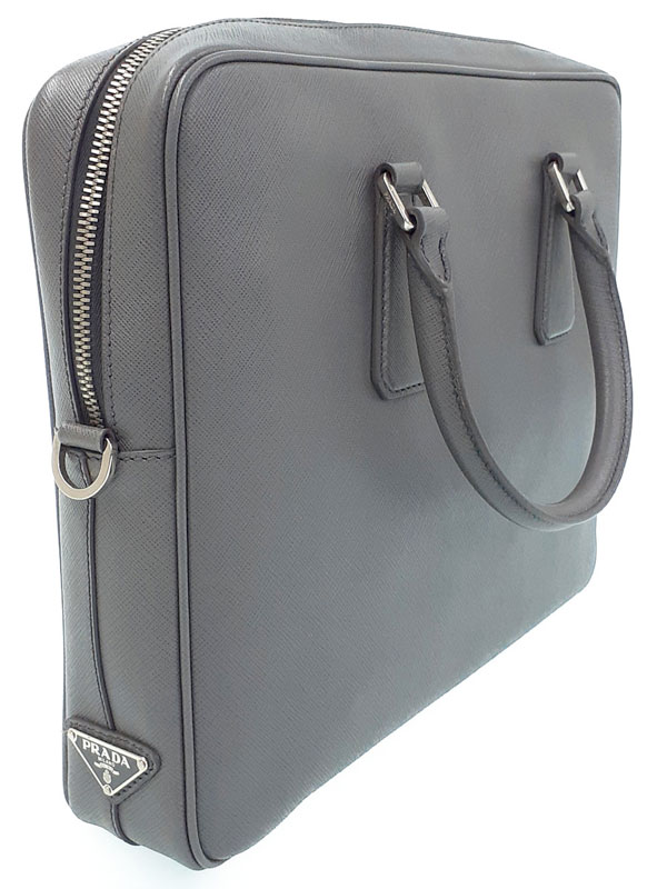 PRADA】プラダ『サフィアーノレザー ブリーフケース』メンズ ビジネス