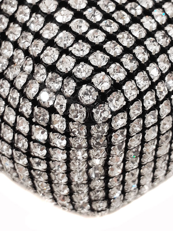 ALEXANDER WANG】アレキサンダーワン『ラインストーン メッシュ ポーチ