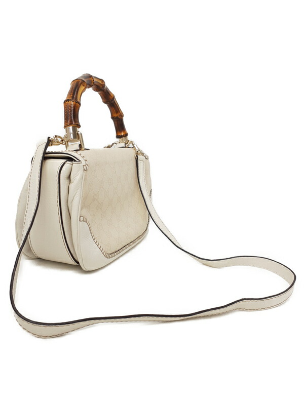 GUCCI】グッチ『バンブー 2WAYハンドバッグ』224964 レディース 2WAY