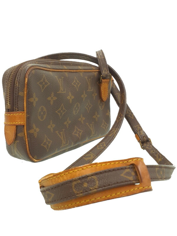 LOUIS VUITTON】ルイヴィトン『モノグラム ポシェット マルリー バンド