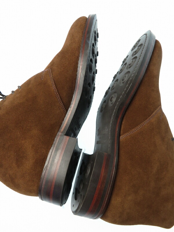 Loake】【KEMPTON】【英国製】ローク『スエードチャッカブーツ size6F