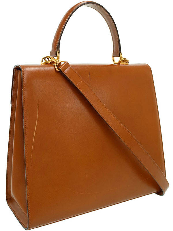 GUCCI】【ヴィンテージ】【オールドグッチ】グッチ『レザー 2WAY