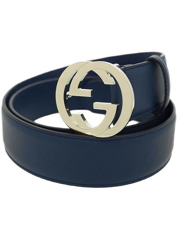 GUCCI】【アウトレット】グッチ『インターロッキングGバックル