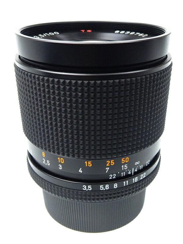 CONTAX】コンタックス『Carl Zeiss Sonnar 3.5/100 T* AE』Y/Cマウント