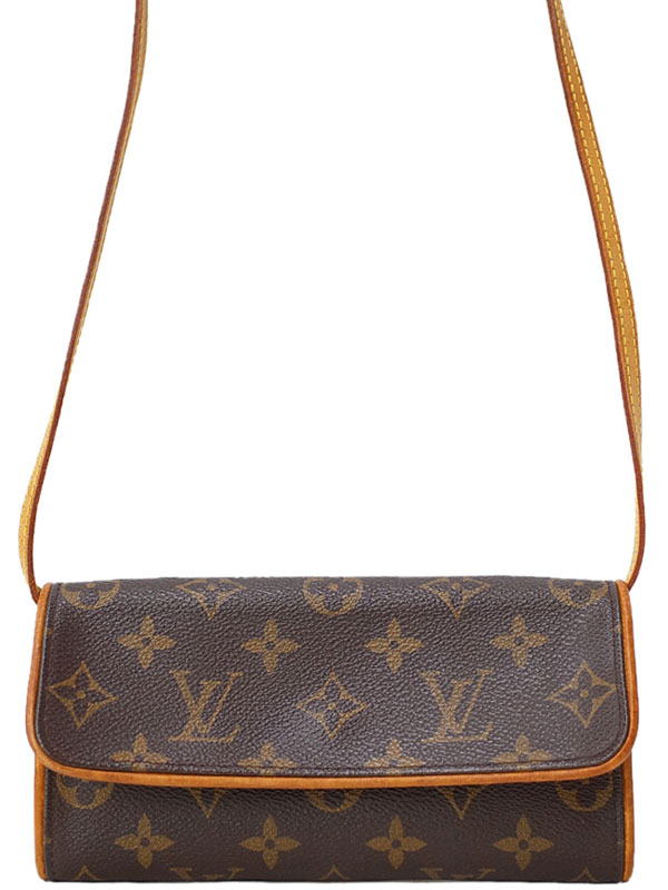 LOUIS VUITTON】ルイヴィトン『モノグラム ポシェットツインPM』M51854