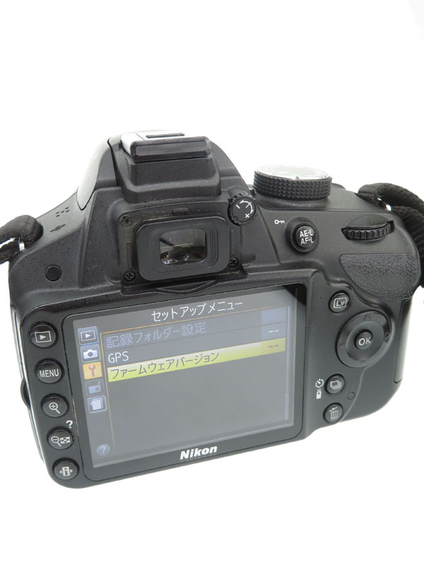 Nikon】ニコン『D3200 200mm ダブルズームキット ブラック