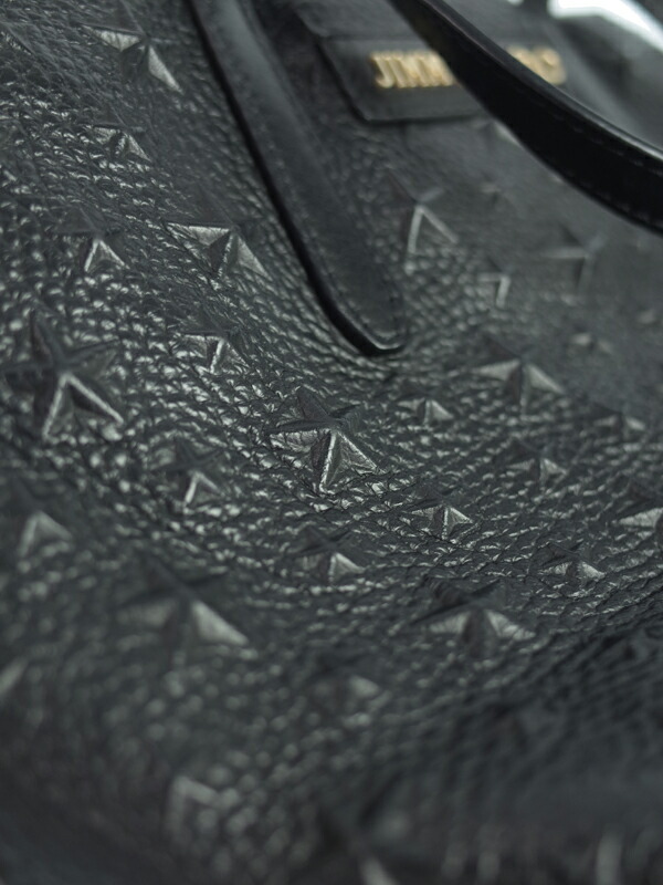 Jimmy Choo】【MINI SARA】ジミーチュウ『ミニサラ スターエンボス