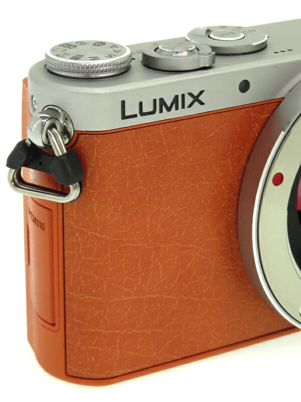 中古】Panasonic LUMIX DMC-GM1 オレンジ ＋ 望遠レンズ 中古