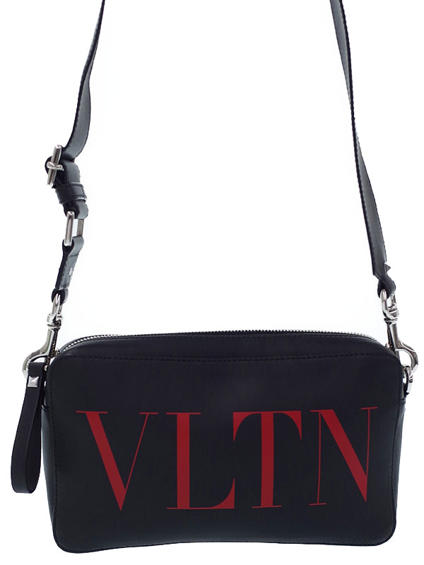 VALENTINO GARAVANI】ヴァレンティノガラヴァーニ『VLTN レザークロス