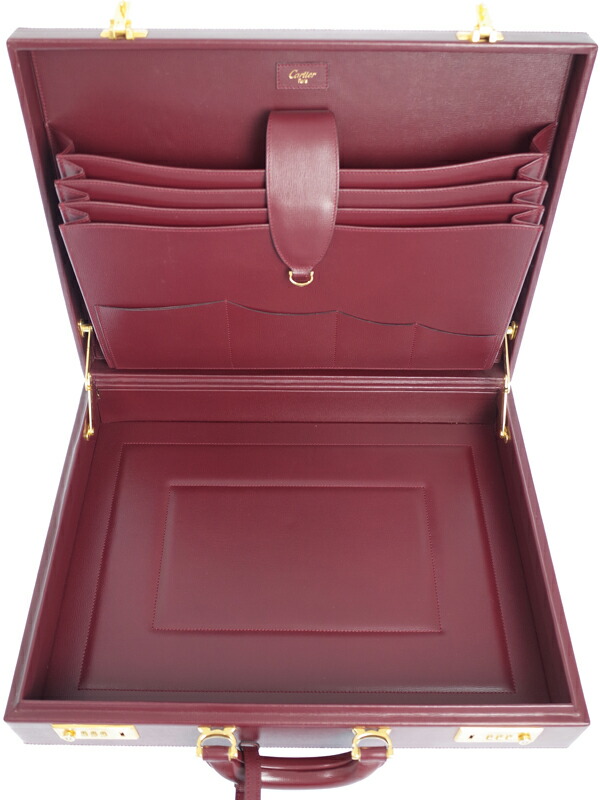 Cartier】カルティエ『マストライン トランクケース』メンズ