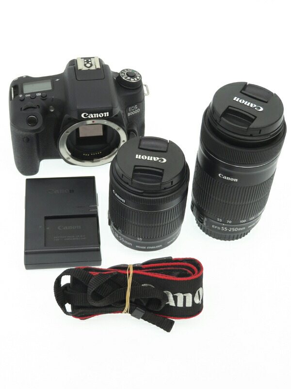 Canon】キヤノン『EOS 8000D ダブルズームキット』EOS8000D-WKIT 2420