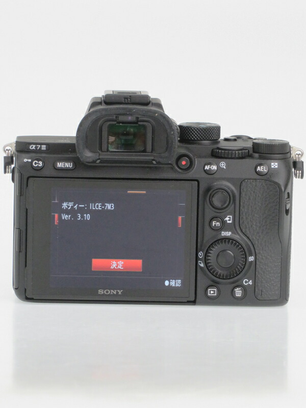 SONY】ソニー『α7III ボディ』ILCE-7M3 ミラーレス一眼カメラ 1週間